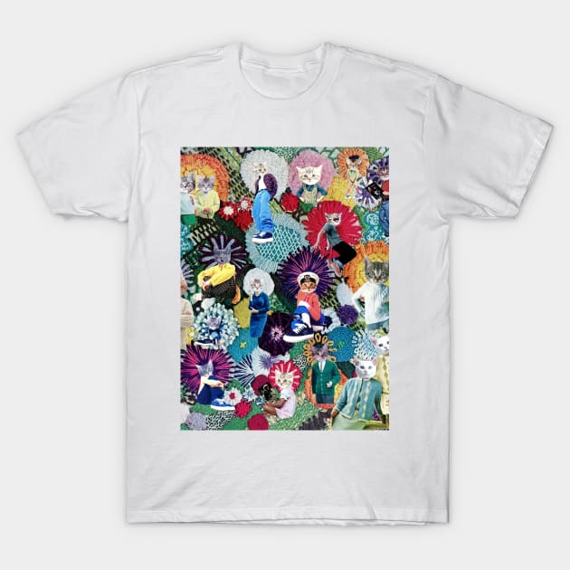 Cat People T-Shirt by Goodlucklara